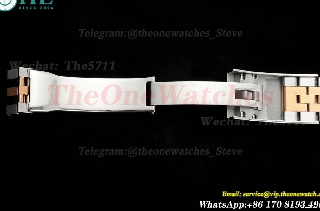 126331 A3235 Datejust Silver EWEF Textured 41mm Jub Stk SS RG 0325